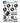 WHITE SOX VINYL STICKER SHEET 5" X 7"