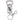 WHITE SOX BOTTLE OPENER KEY RING RECTANGLE