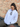 Premium Exclusives White Tonal 1990 Script Hood