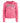 New Era Pink Word-mark Full-Zip Youth Hoodie
