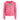 New Era Pink Word-mark Full-Zip Youth Hoodie