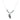 White Sox Beaded Cobra Chain Necklace